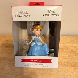 Disney Cinderella Ornament in Blue Dress
